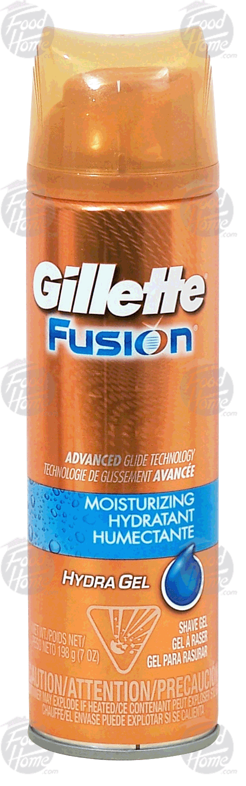 Gillette Fusion moisturizing hydragel shave gel Full-Size Picture